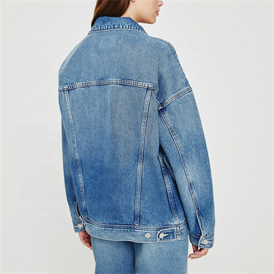 Custom plus size woman jacket denim jackets