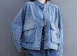 Autumn loose women’s jean jacket stylish denim bulk buyers