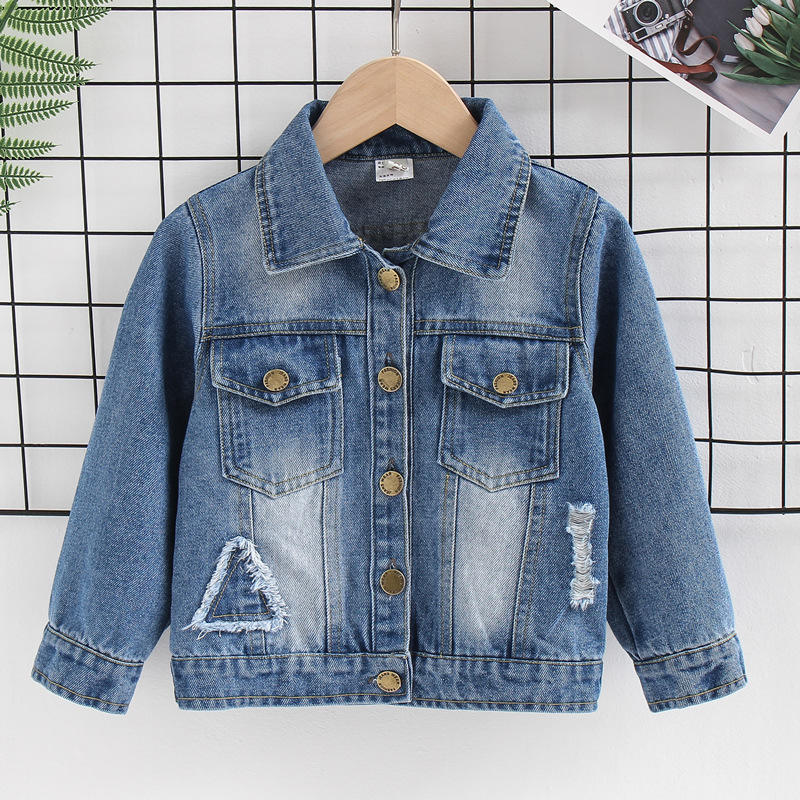 Fashionable Spring Kids Jean Jacket Manufacturer (6) Trendy spring kids jean jacket for wholesale supply