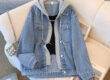 New loose vintage women’s jean jacket denim manufacturer