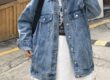 Spring autumn loose women’s jean jacket denim factory