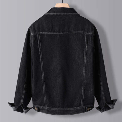 High-quality stylish men’s jean jacket denim manufacturer