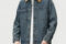 Classic vintage men’s jean jacket stylish wholesale supply