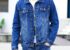 Casual versatile Korean style men’s jean jacket